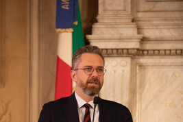 Il sindaco di Bologna Matteo Lepore